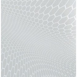 Crédence en verre imprimé motif Tulle