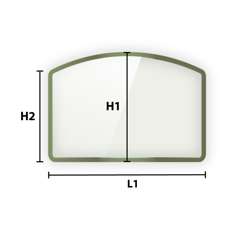 Verre trempé sur mesure