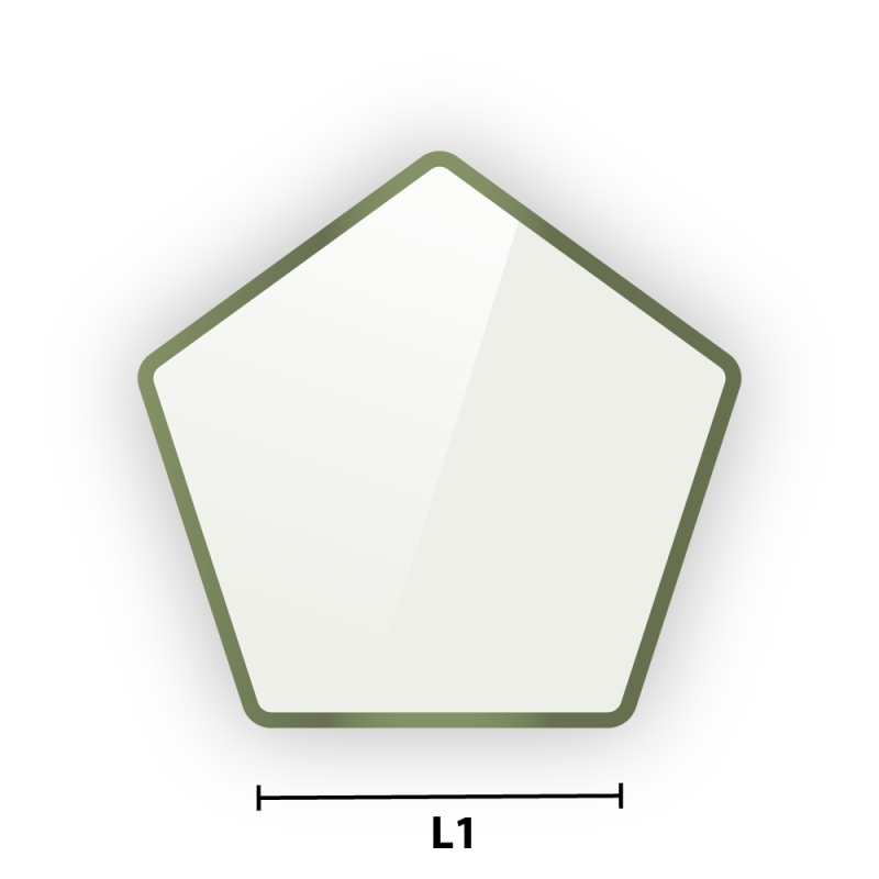 Verre feuilleté opale