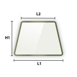 Verre à motifs cathedrale