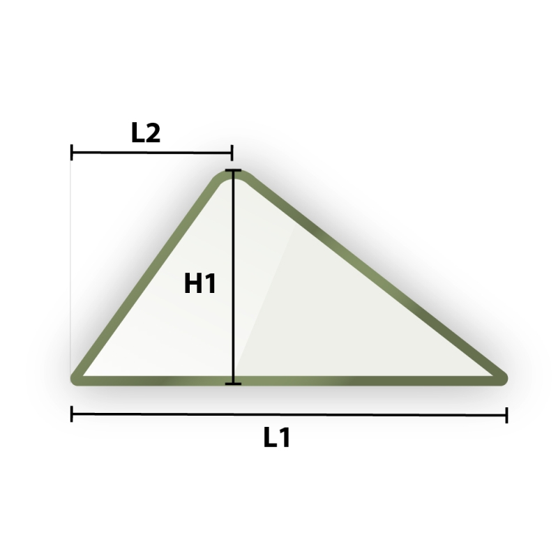 Verre trempé dépoli sur mesure