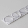 4 tampons antidérapants diamètre 10 mm pour plateau en verre