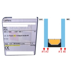 Double vitrage isolation renforcée Warmedge - sur mesure