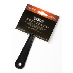 Grattoir pour vitre de poêles et inserts