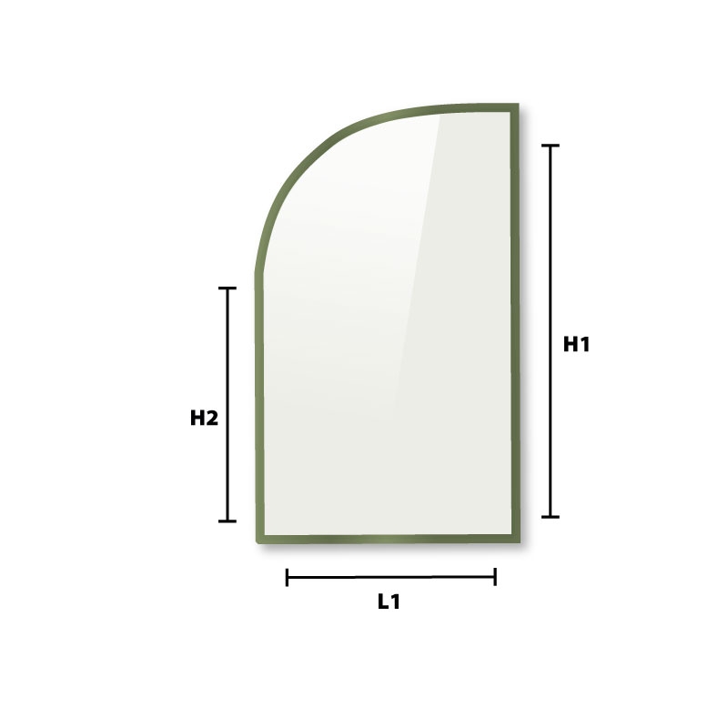 Verre trempé sur mesure - Petit volume