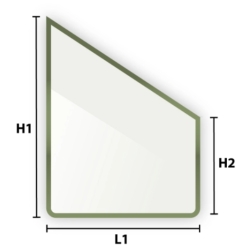 Verre trempé sur mesure - Petit volume