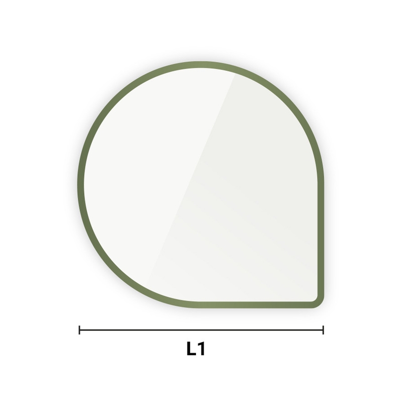 Verre trempé sur mesure - Petit volume
