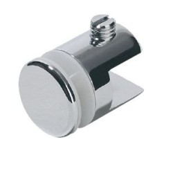 Supports par 4 fixation verre pour vitrine ép. 6-8mm